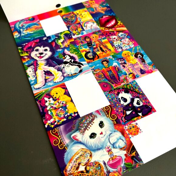 Vtg. 2014 LISA FRANK Collector Set 5 Sheets 400 Stickers - Picture 5 of 6